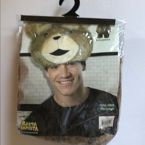 Ted bear headpiece Halloween costume